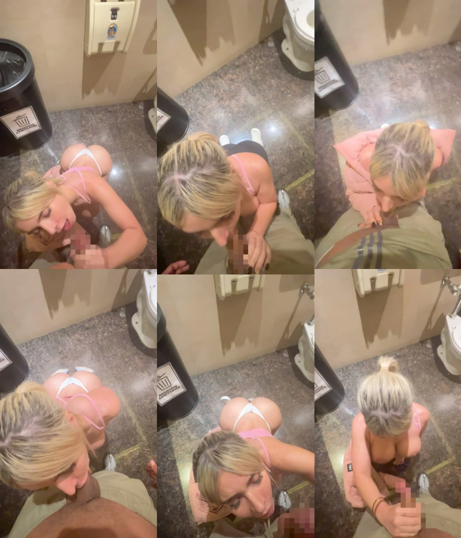 𝑶𝑯 𝑺𝑰! SEXO EN EL BAÑO DEL CINE 🎬🍿